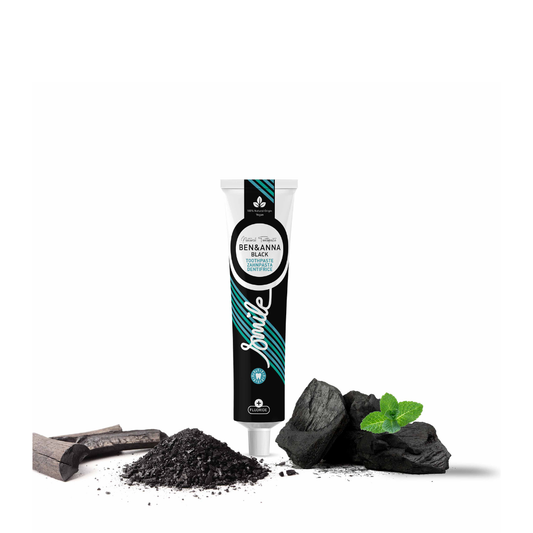 BEN&ANNA Zubná pasta tuba BLACK, 75 ml