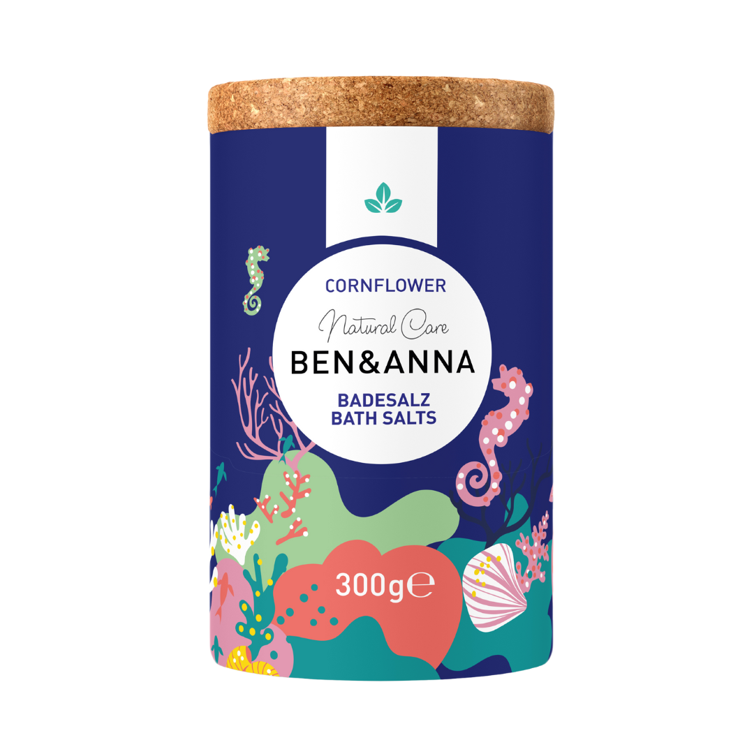 BEN&ANNA Soľ do kúpeľa Nevädza, 300g