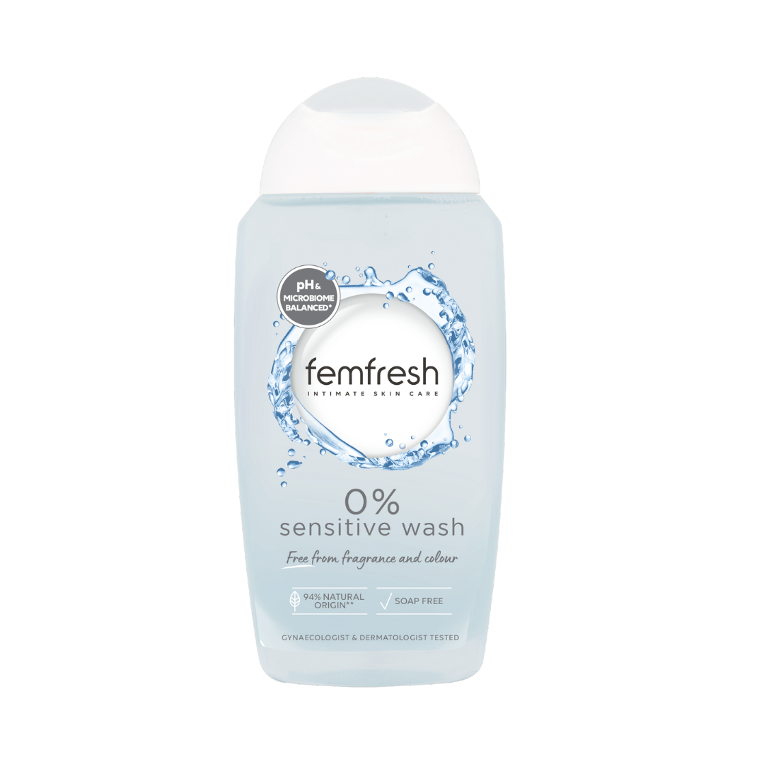 Femfresh Intímna umývacia emulzia Sensitive bez parfumácie, 250 ml