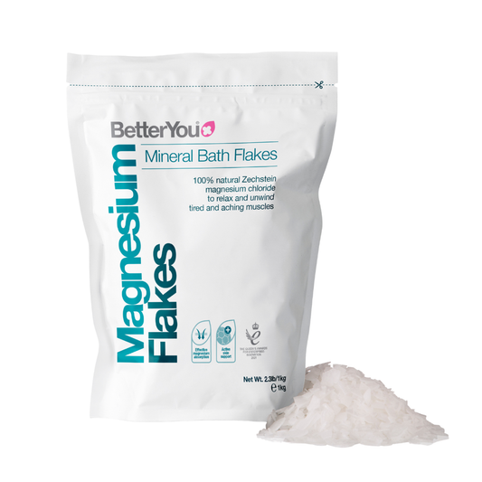 BetterYou Magnéziové vločky do kúpeľa Magnesium Flakes, 1kg