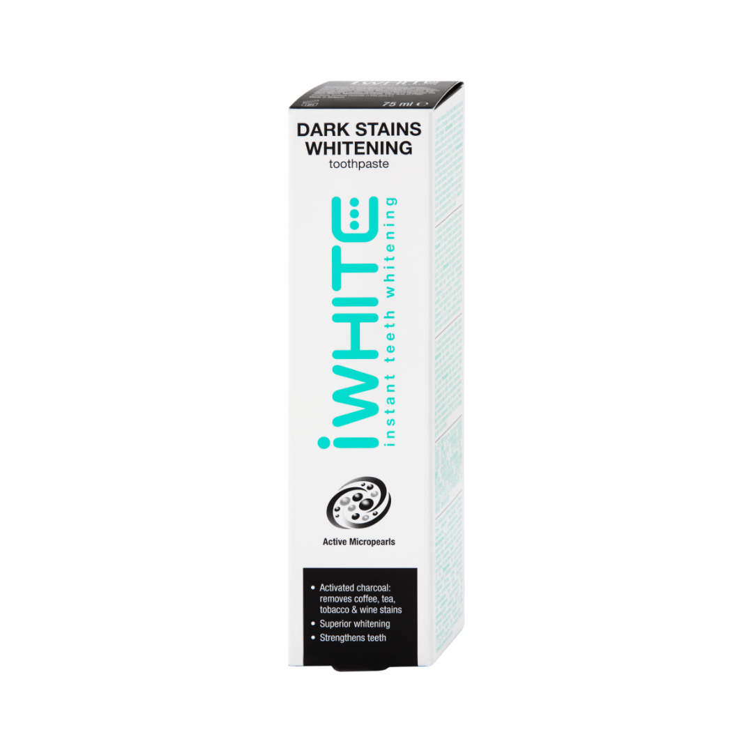 iWhite Bieliaca zubná pasta Dark Stains, 75 ml