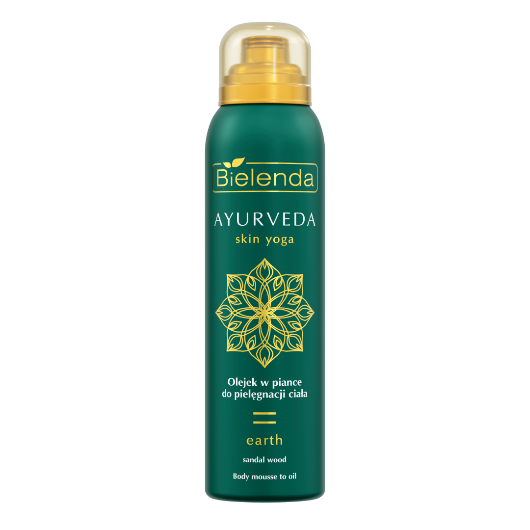 Bielenda AYURVEDA SKIN YOGA Telová olejová pena, céder, pačuli, citrón, škorica 150 ml