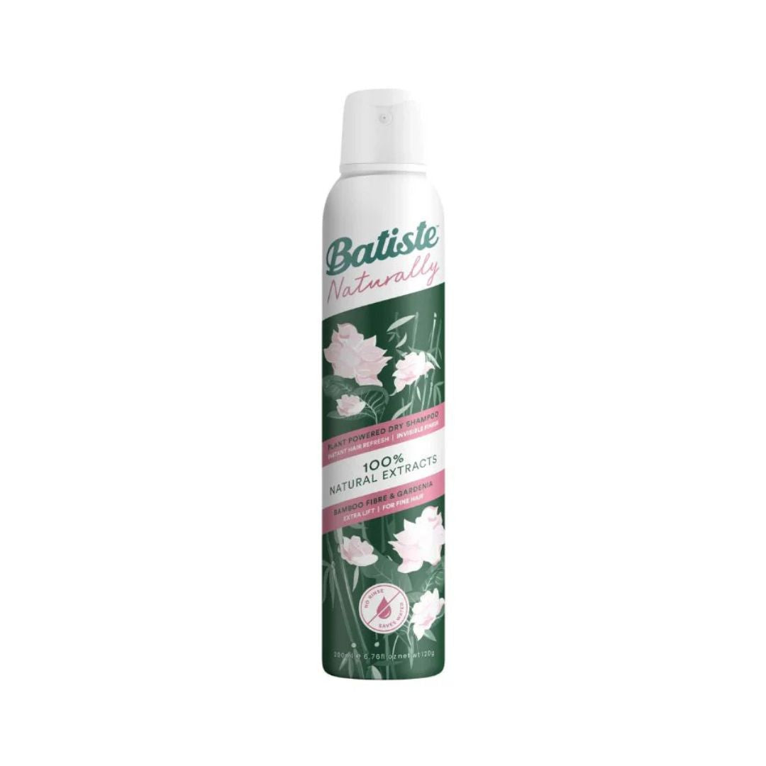 Batiste Suchý šampón Naturally Bamboo & Gardenia, 200 ml