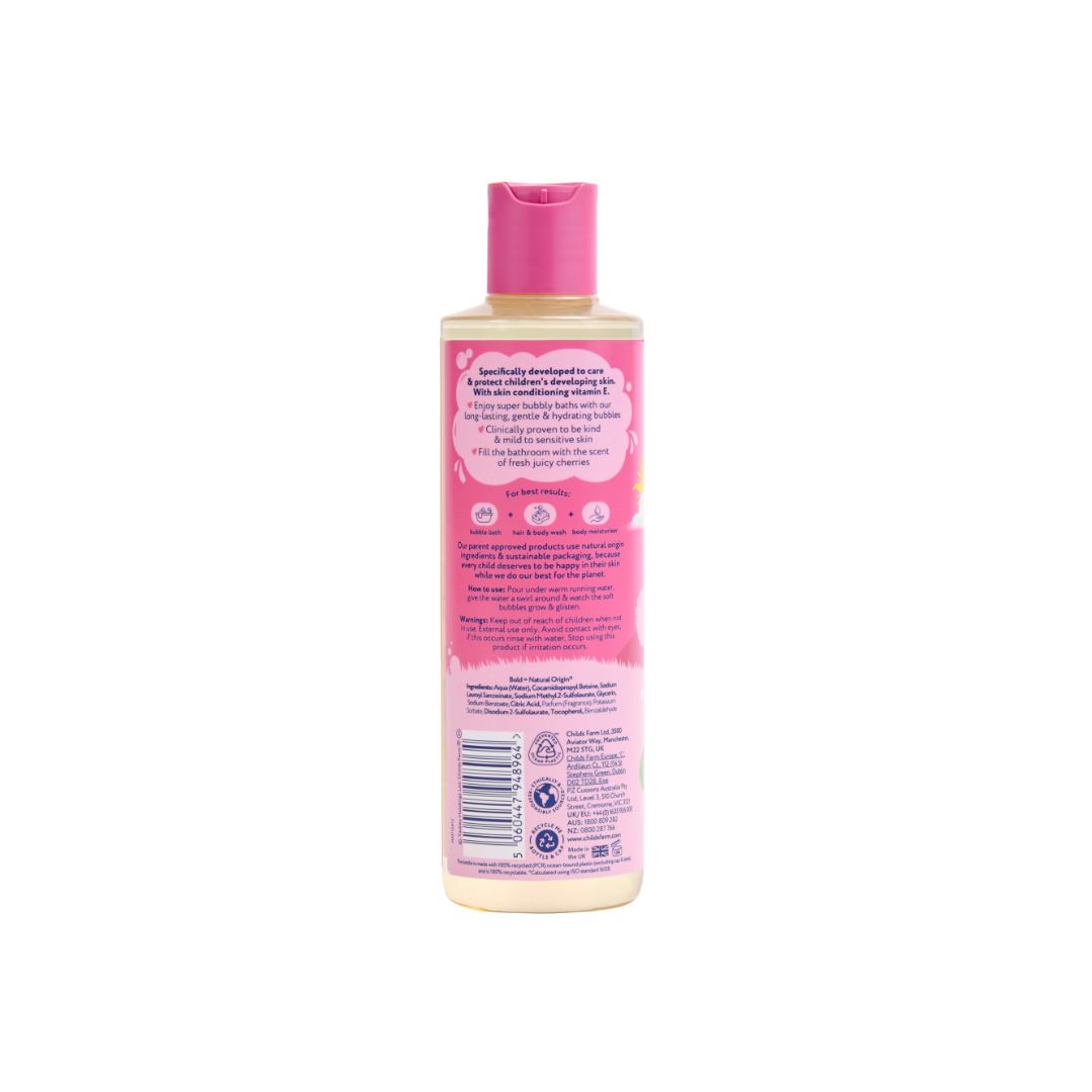Childs Farm Bublinkový kúpeľ - čerešňa, 250 ml