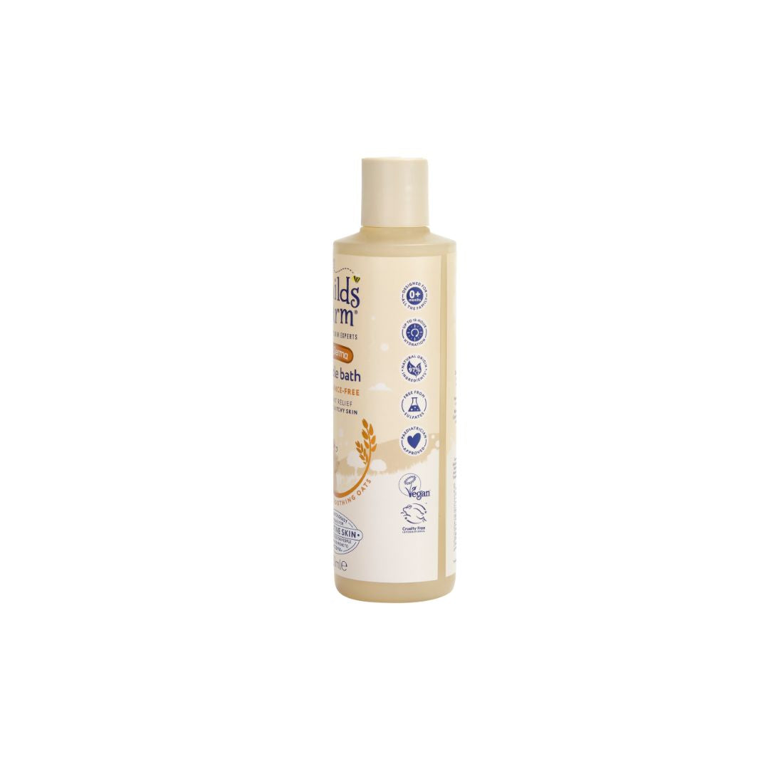 Childs Farm Oat Derma Bublinkový kúpeľ bez parfumácie, 250 ml