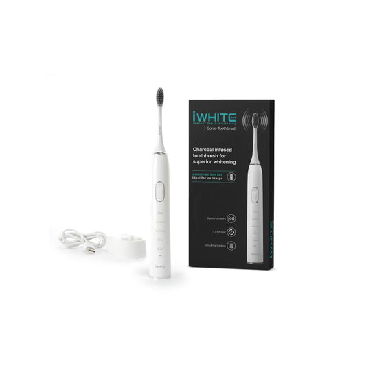 iWhite Sonická zubná kefka s čiernym uhlím