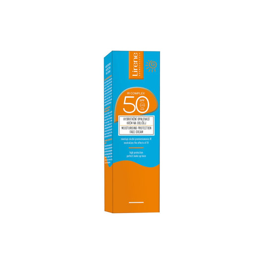 Lirene SUN Hydratačný opaľovací krém na tvár SPF 50+, 40 ml