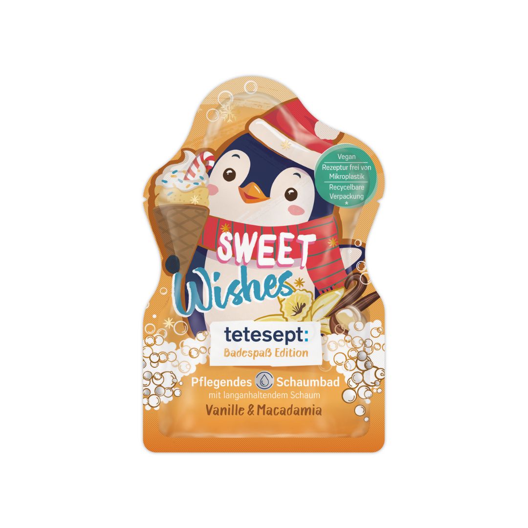 Tetesept Kúpeľová pena Sladké prianie, 40 ml