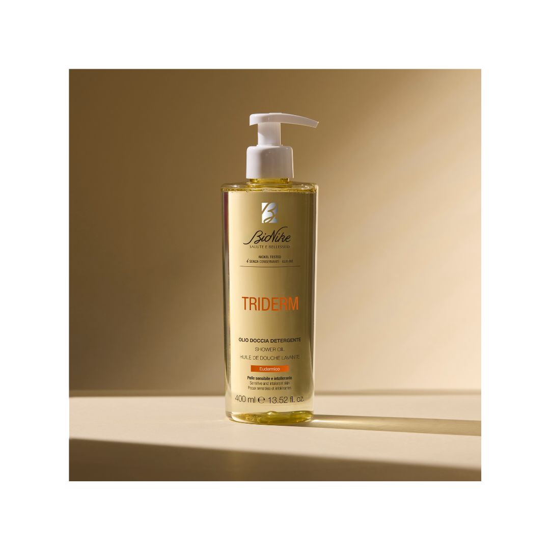 BioNike TRIDERM Sprchovací gél+olej, 400/750 ml EUDERMIC