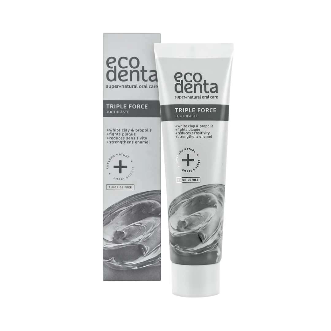 ECODENTA TRIPLE FORCE Zubná pasta s trojitou silou, 100 ml