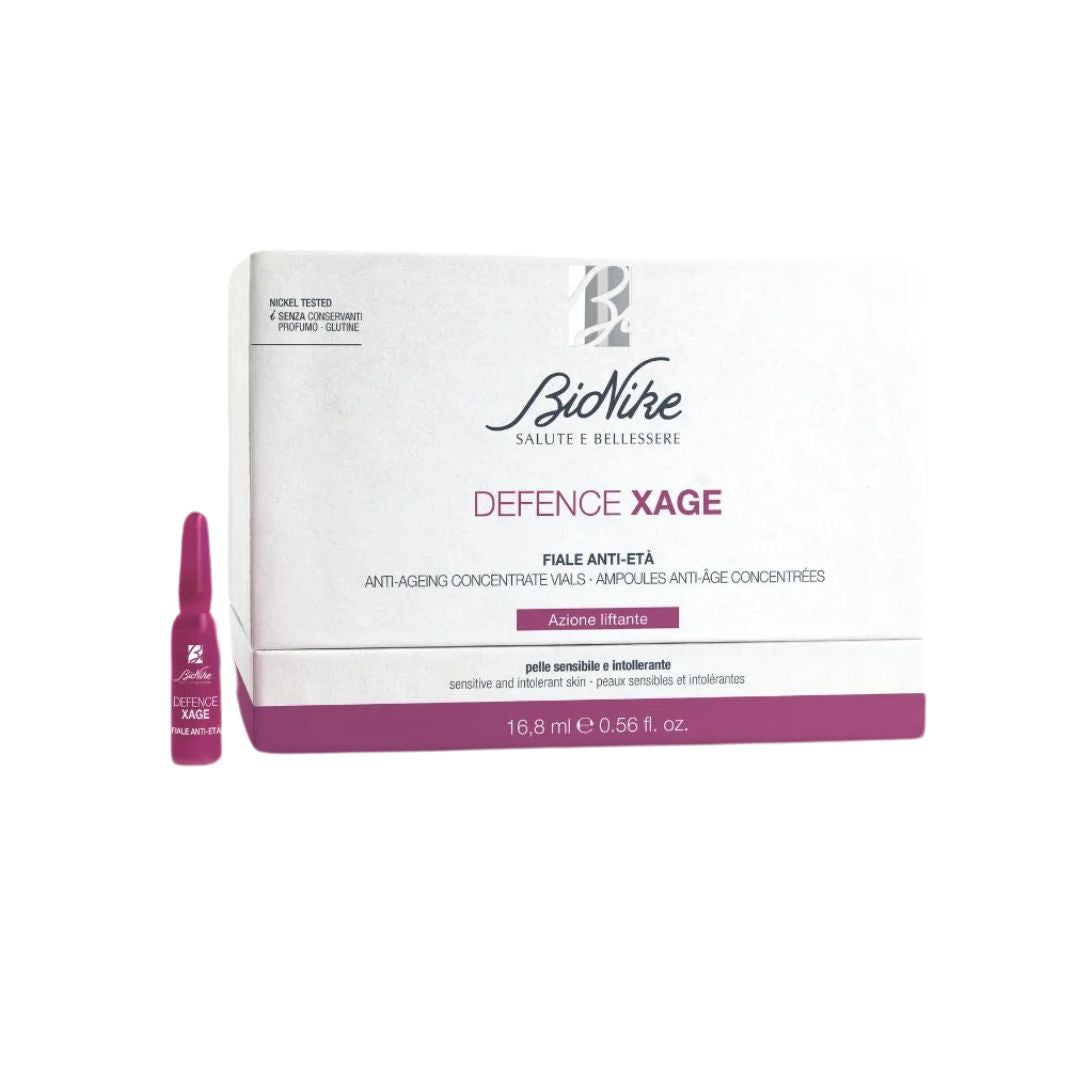 BioNike DEFENCE XAGE multi - koncentrované liftingové ampulky, 14ks