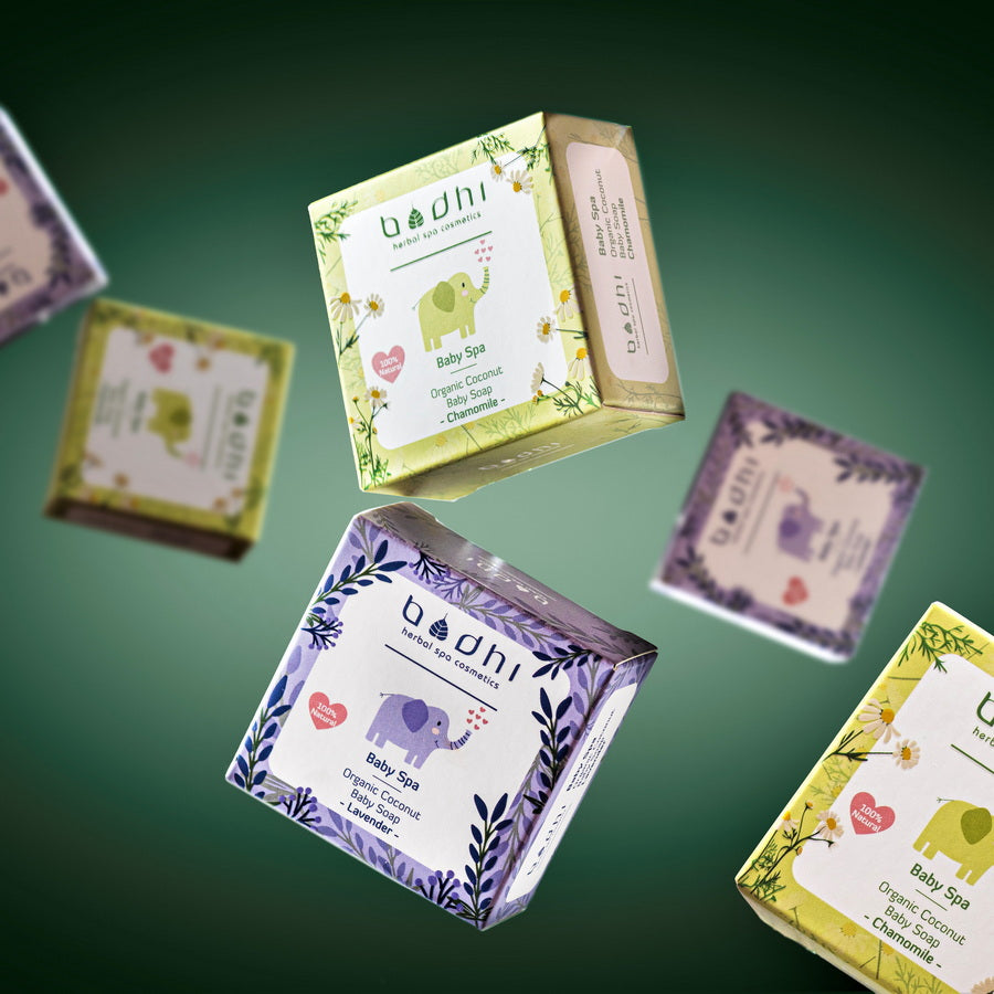 Bodhi Herbal Spa Detské 100 % prírodné mydlo Harmanček, 50g