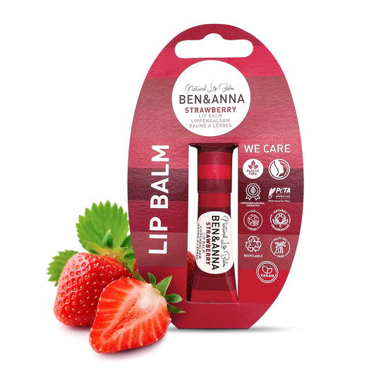 BEN&ANNA Balzam na pery STRAWBERRY, 6g