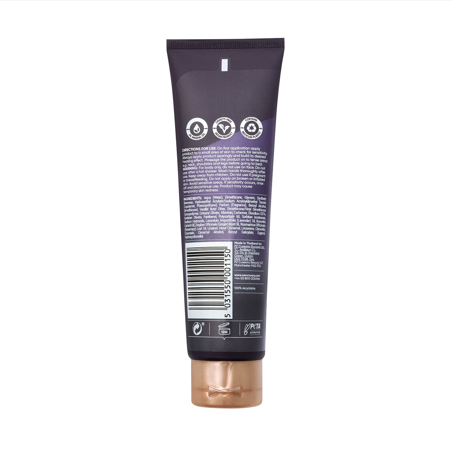 Sanctuary Spa Hrejivý telový balzam s ukľudňujúcim účinkom 150 ml