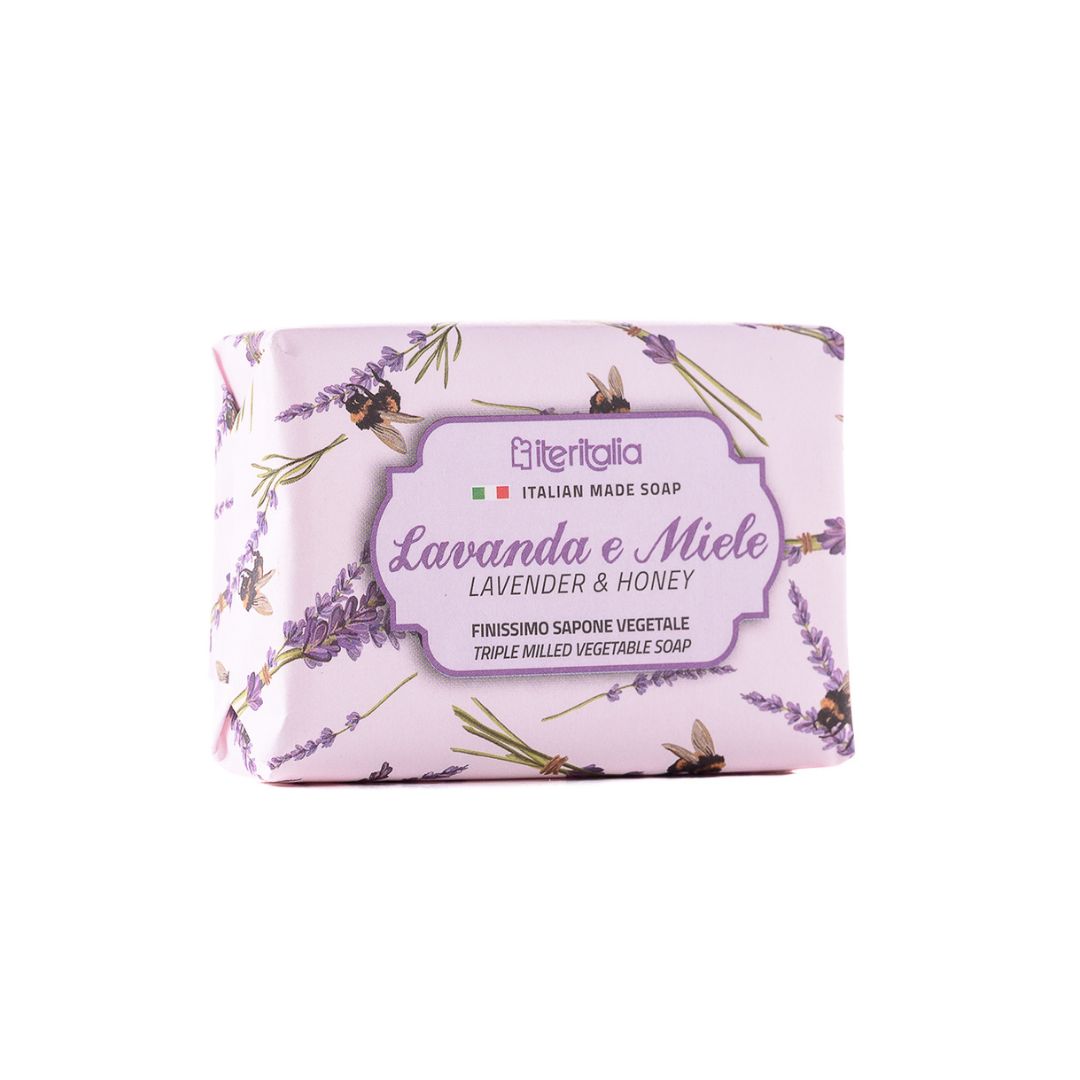Rastlinné mydlo - Levanduľa a Med, 125 g