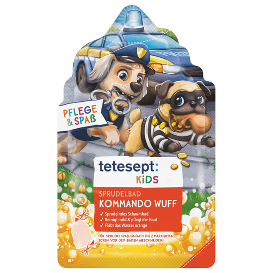 tetesept Šumivý kúpeľ Psie komando, 40g