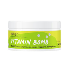KILIG Posilňujúca maska na vlasy VITAMIN BOMB s vitamínovým komplexom, 200 ml