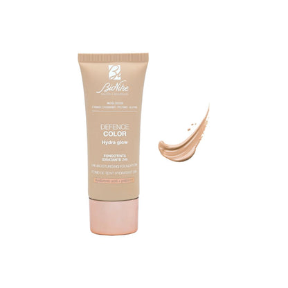 DEFENCE COLOR HYDRA GLOW 24H hydratačný MAKE UP, 30 ml