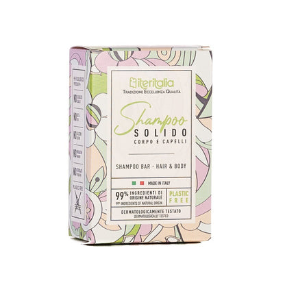 Iteritalia Taliansky Tuhý šampón na telo a vlasy, 85 g