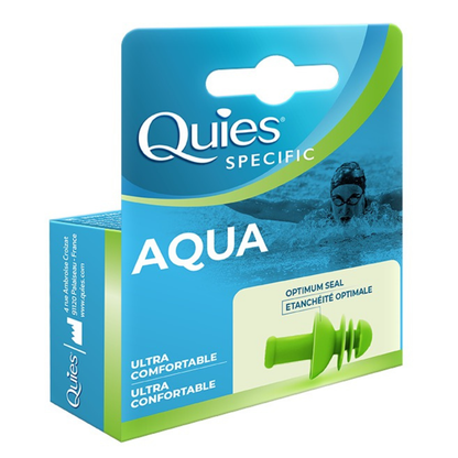 Quies chrániče na plávanie Quies Aqua Dospelí, 1 ks