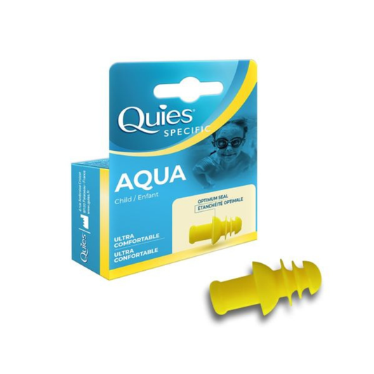 Quies chrániče na plávanie Aquaplug pre deti (silikónové)