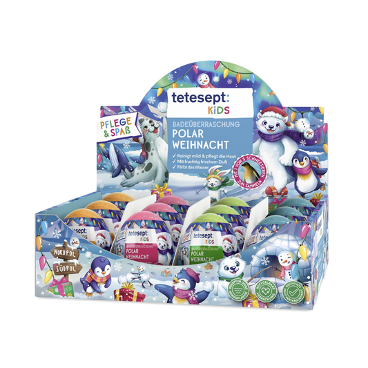 Tetesept Šumivá bomba do kúpeľa Severný pól, 1ks