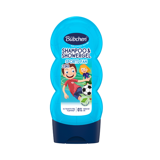 Bubchen Kids Šampón a sprchový gél 2v1 Šport, 230 ml