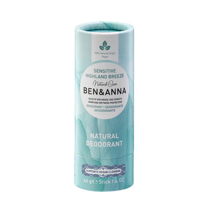 BEN&ANNA Deodorant sensitive HIGHLAND BREEZE, 40 g