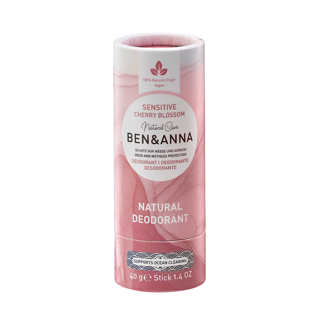 BEN&ANNA Deodorant sensitive CHERRY BLOSSOM, 40 g