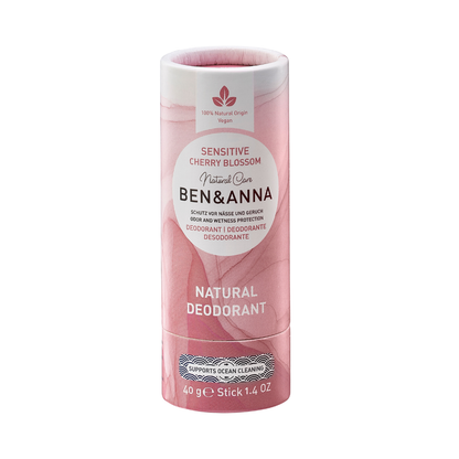 BEN&ANNA Deodorant sensitive CHERRY BLOSSOM, 40 g