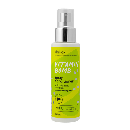 KILIG Kondicionér v spreji VITAMIN BOMB s vitamínovým komplexom, 100 ml
