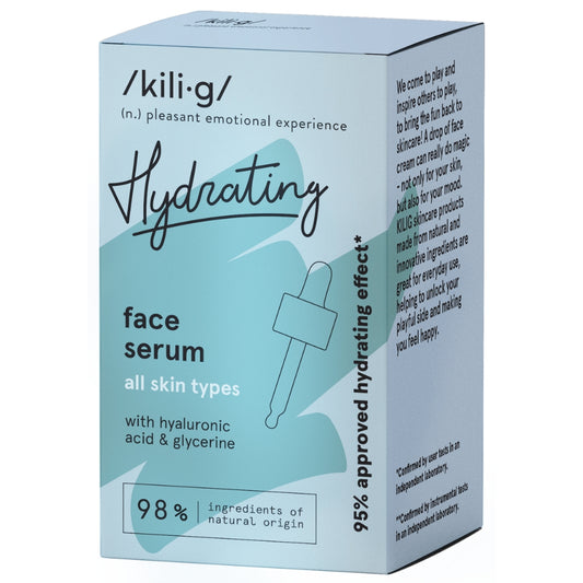 KILIG Hydratačné pleťové sérum, 30 ml (10/2025)