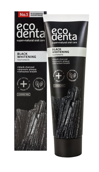 Čierna zubná pasta na bielenie zubov, 100 ml