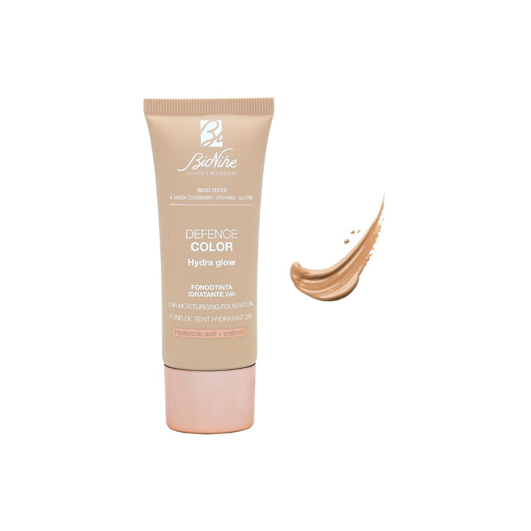 DEFENCE COLOR HYDRA GLOW 24H hydratačný MAKE UP, 30 ml