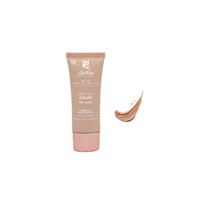 DEFENCE COLOR MAT VELVET 12h - Zmatňujúci make-up s OF15, 30 ml