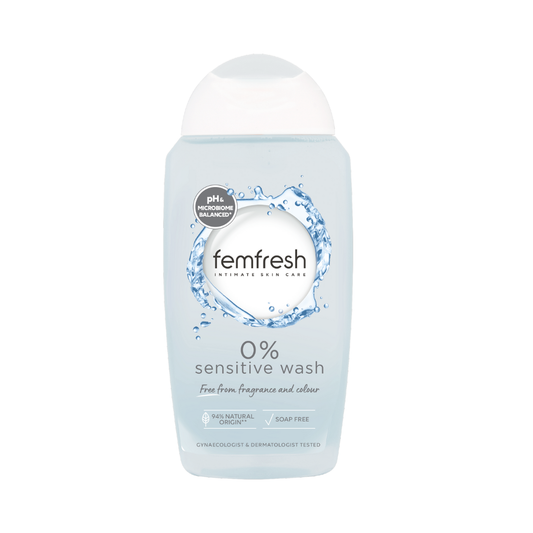 Femfresh Intímna umývacia emulzia Sensitive bez parfumácie, 250 ml