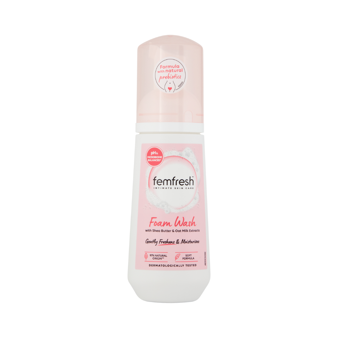 Femfresh Intímna umývacia pena s výťažkami z bambuckého masla, 150ml