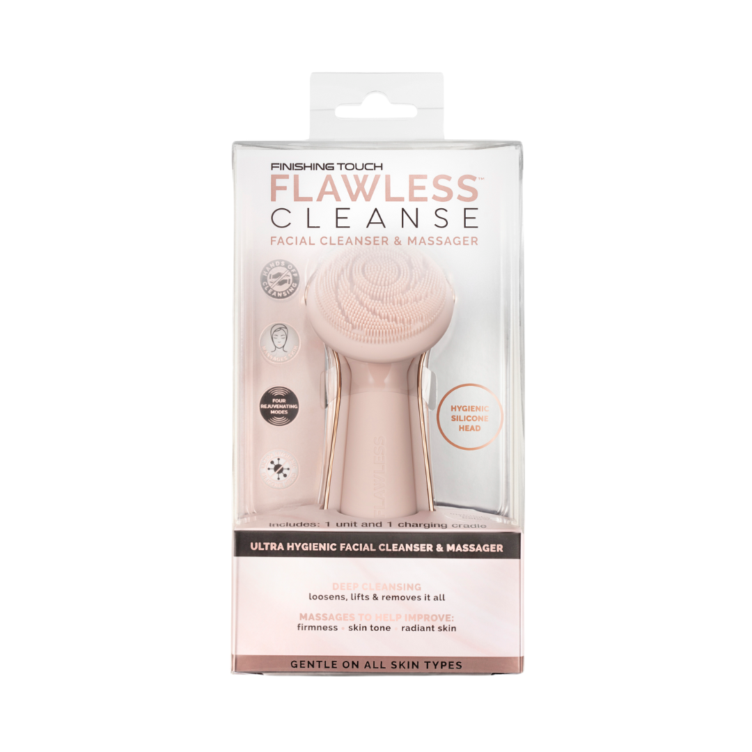 Flawless Finishing Touch Cleanse Hydro-vibračná kefa na tvár