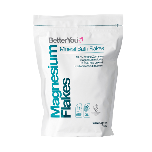BetterYou Magnéziové vločky do kúpeľa Magnesium Flakes, 1kg