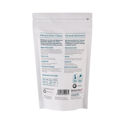BetterYou Magnéziové vločky do kúpeľa Magnesium Flakes, 250g