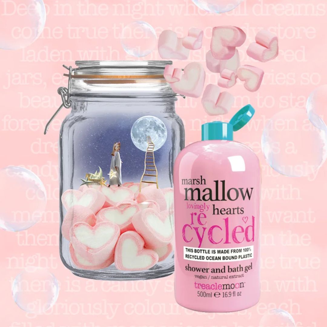 Treaclemoon Sprchovací gél Marshmallow hearts, 500 ml