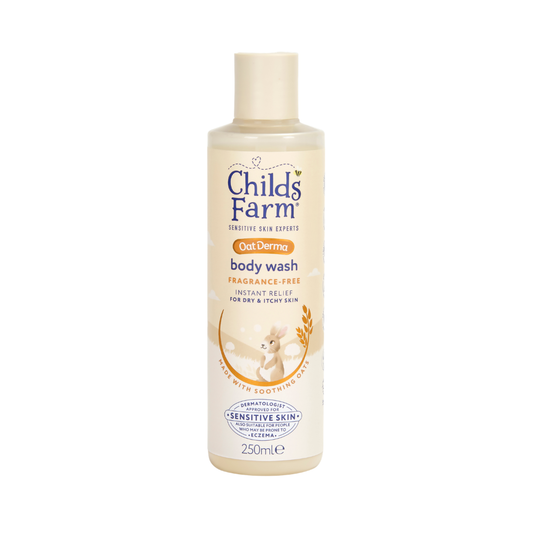 Childs Farm Oat Derma Umývacia emulzia bez parfumácie, 250 ml