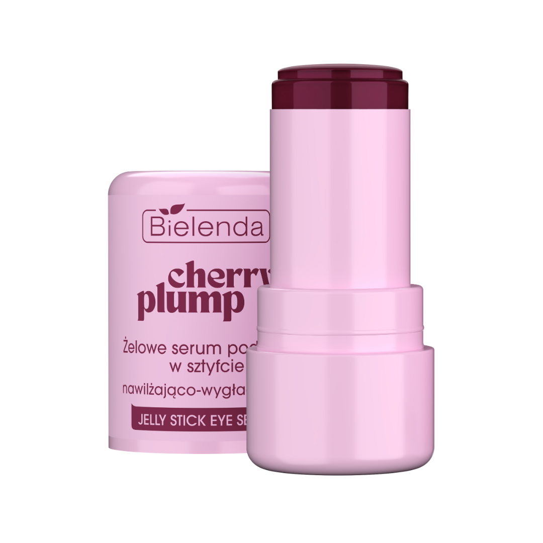 Bielenda CHERRY PLUMP Vyhladzujúce očné sérum v gelovej tyčinke, 7 g