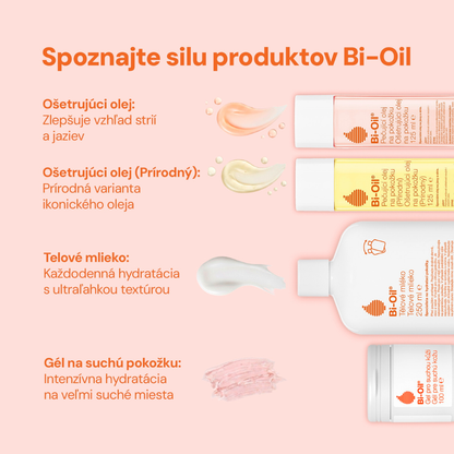 Bi-Oil Prírodný ošetrujúci olej, 60 ml