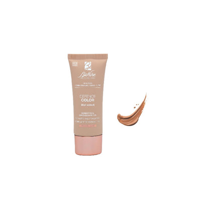 DEFENCE COLOR MAT VELVET 12h - Zmatňujúci make-up s OF15, 30 ml