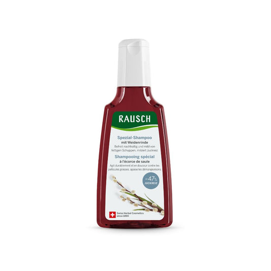 Rausch Šampón proti mastným lupinám s vŕbovou kôrou, 200 ml