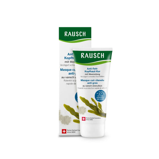 Rausch Maska na mastné vlasy s morskými riasami, 100 ml