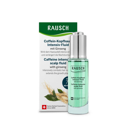 Rausch Kofeínový fluid na pokožku hlavy so ženšenom, 50 ml