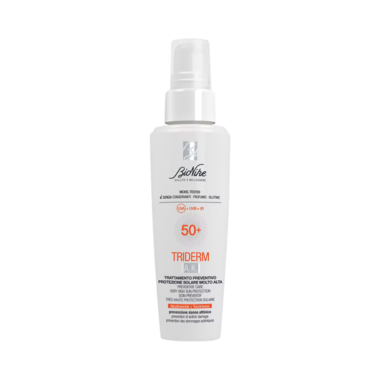 BioNike TRIDERM A.K. Staroslivosť o pleť faktor 50+ veľmi vysoká ochrana, 50 ml (08/2026)