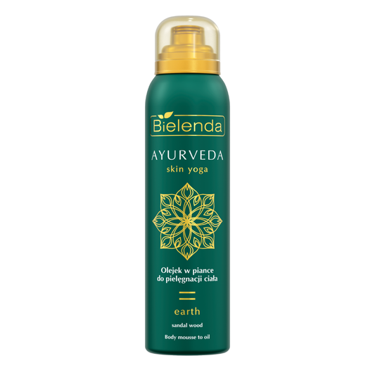 Bielenda AYURVEDA SKIN YOGA Telová olejová pena, céder, pačuli, citrón, škorica 150 ml